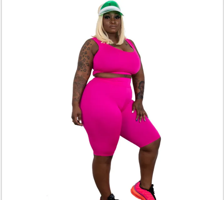 All-match Model Yamama Hot-selling Elastic Vest Shorts Body Shaping Two-piece Suit