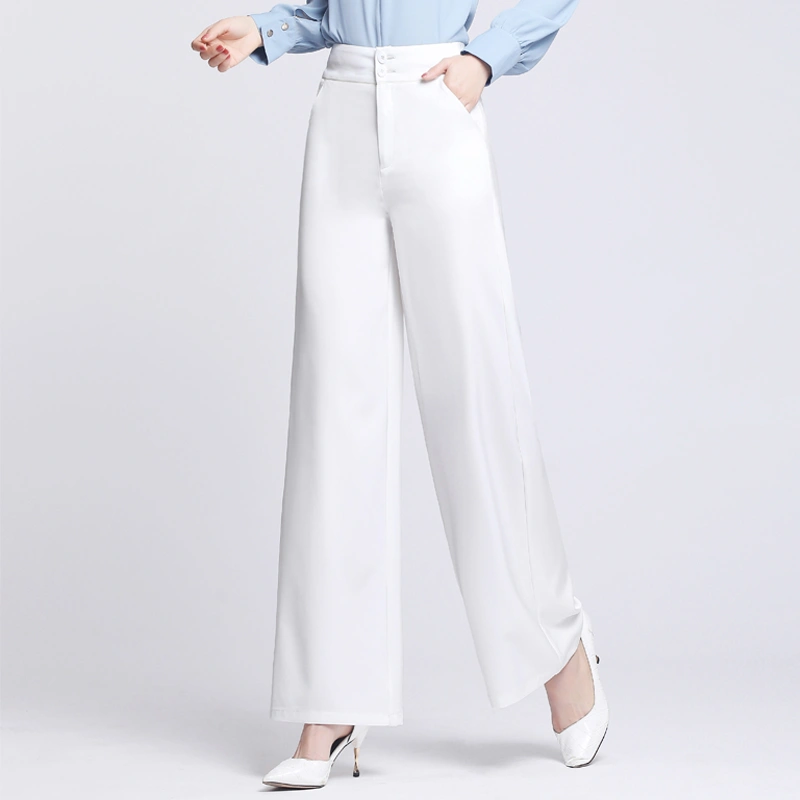 Women's Summer High Waist Summer Thin Plus Size Women's Trousers