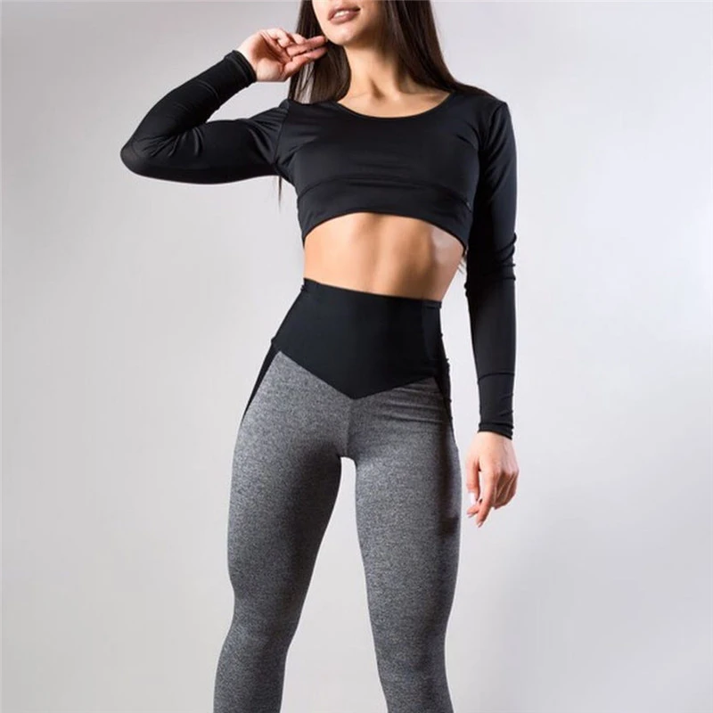 Sweatpants High Waist Yoga Pants Body Sculpting Abdomen Tights