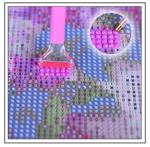 Square Diamond DIY Diamond Painting Cross Stitch Mosaic Full Coverage Embroidery Waterfall And Horse