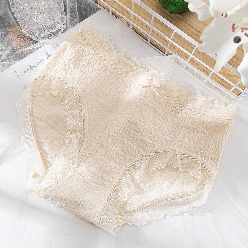 The New Japanese Little Fairy Lace Underwear Women's Pure Cotton Breathable Seamless