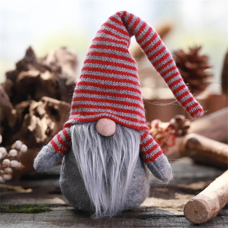 Dwarf Gnome Christmas Decorations For Home Santa Claus