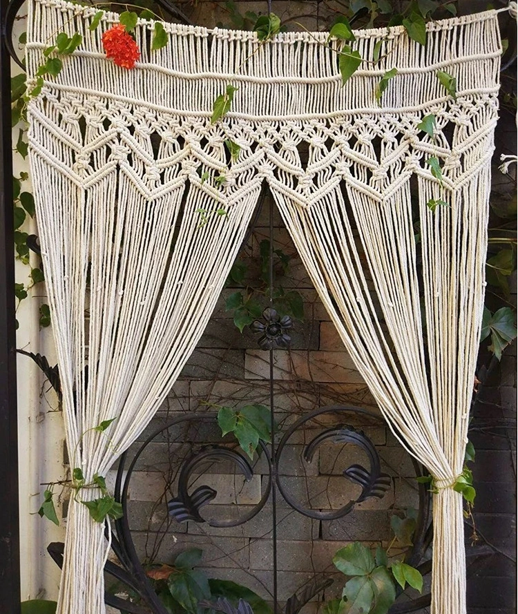 Hot-selling Door Curtain Tapestry Bohemian Style Handmade Cotton Woven