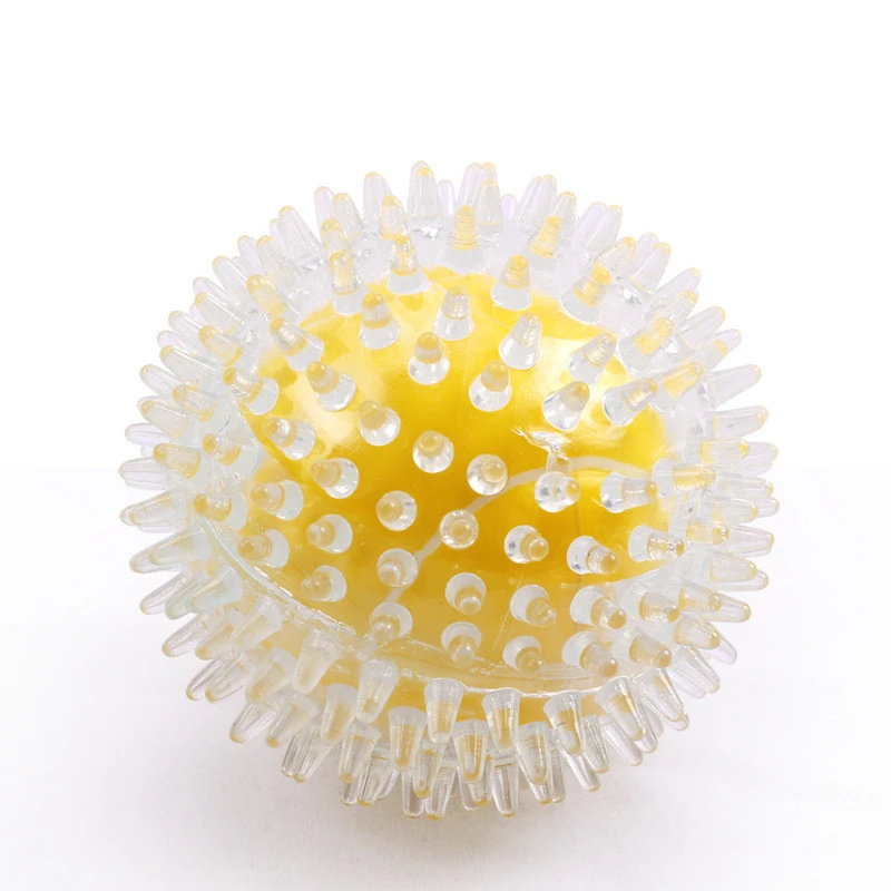 Glowing Spiny Colorful Woven Ball