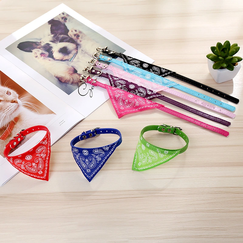 Dog collar Triangle saliva towel