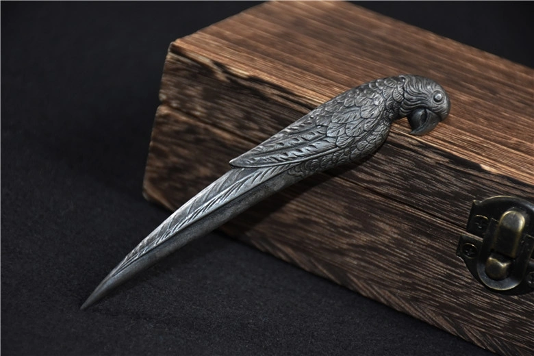 Household Longquan Parrot Tea Knife