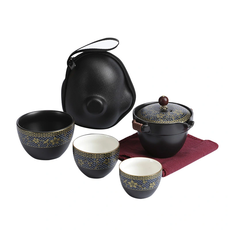 Kuai Ke Cup, One Pot, Two Or Three Cups, Car Hand-held Tea Set