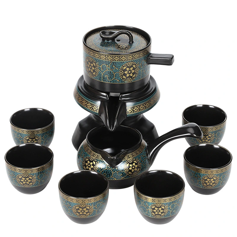 Lazy Semi Automatic Tea Set Household Whole Set