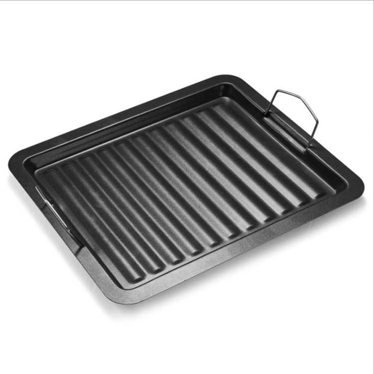 Barbecue Accessories Baking Pan Non-stick Frying Pan Outdoor Barbecue Tool