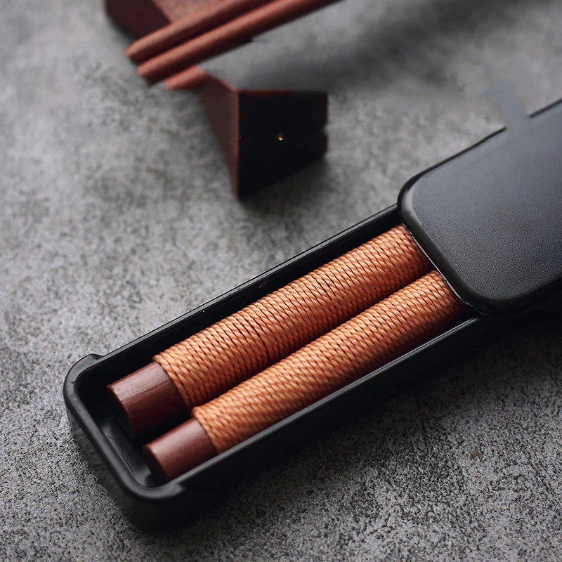 Single Japanese-style Pointed Short Chopsticks