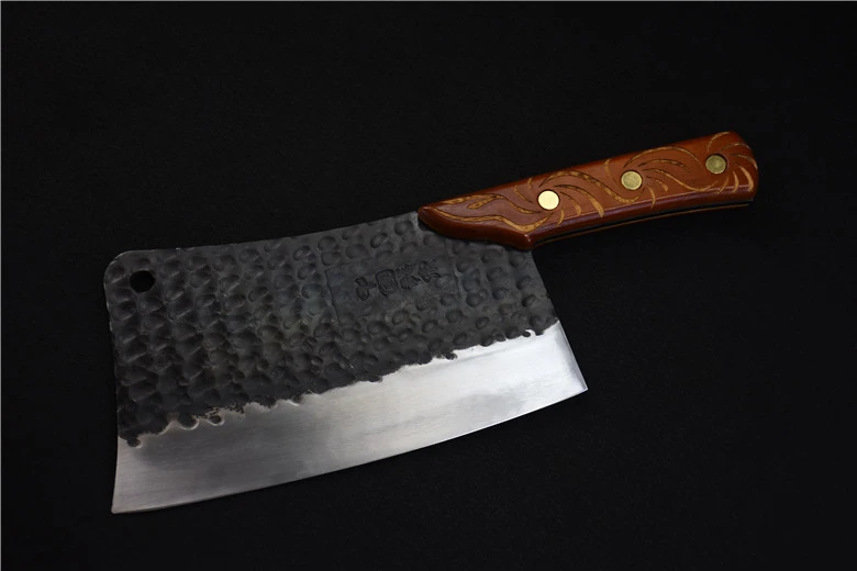 Longquan Hand Forged Bone Chopping Knife