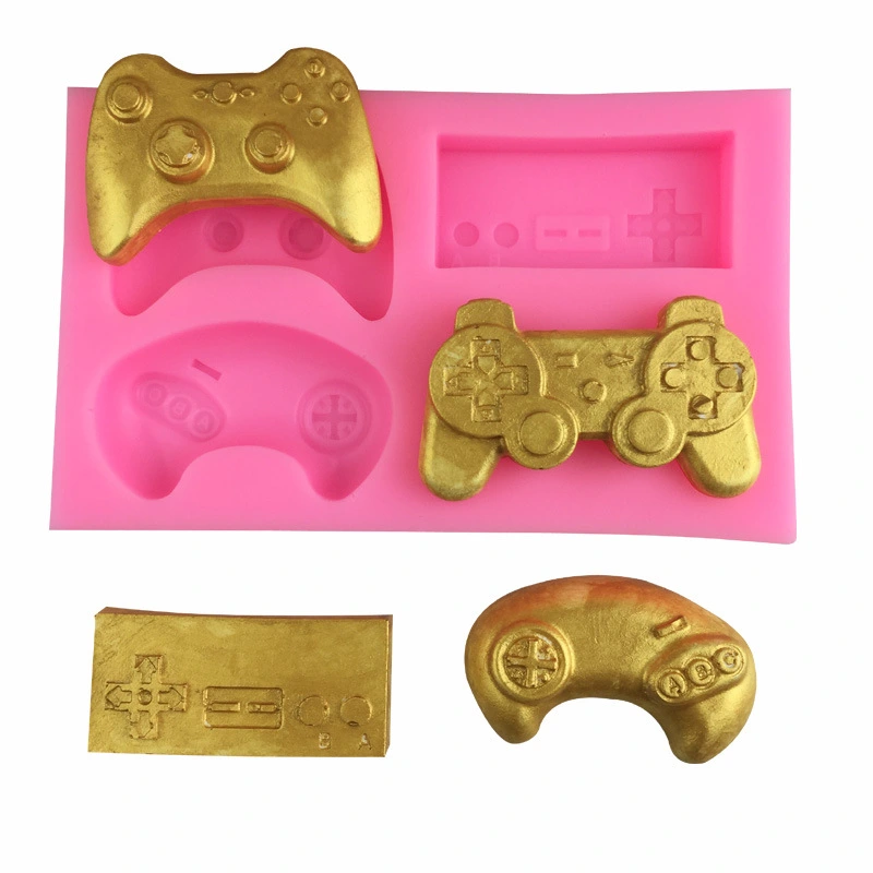 Game Handle Shape Silicone Mold Fondant Tool Cake Mold Chocolate Baking Mold