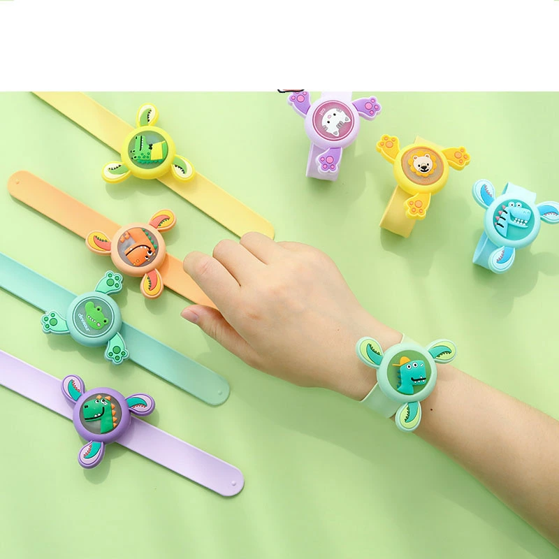 Children Rotating Luminous Mosquito Repellent Bracelet Baby Anti-mosquito Outdoor Indoor