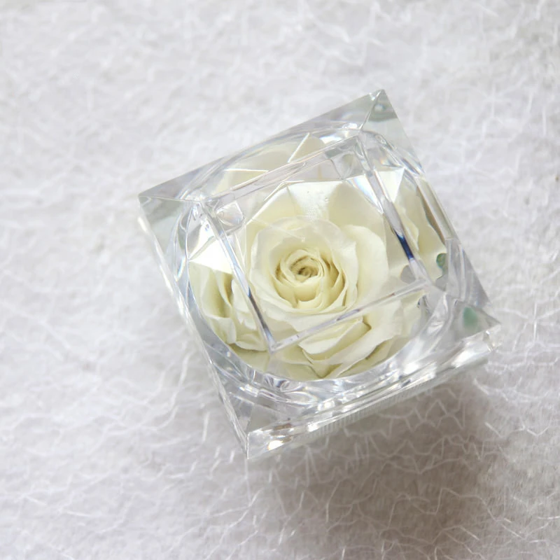 Crystal Acrylic Rose Eternal Flower Gift Box Confession Valentine's Day Gift