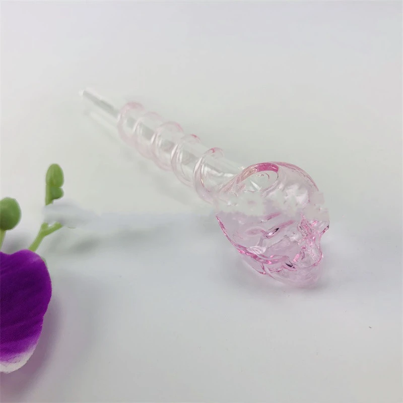 Glass Parts Mini Color Skull Model