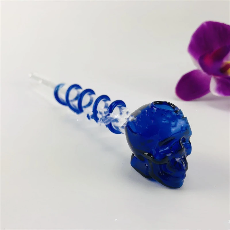 Glass Parts Mini Color Skull Model