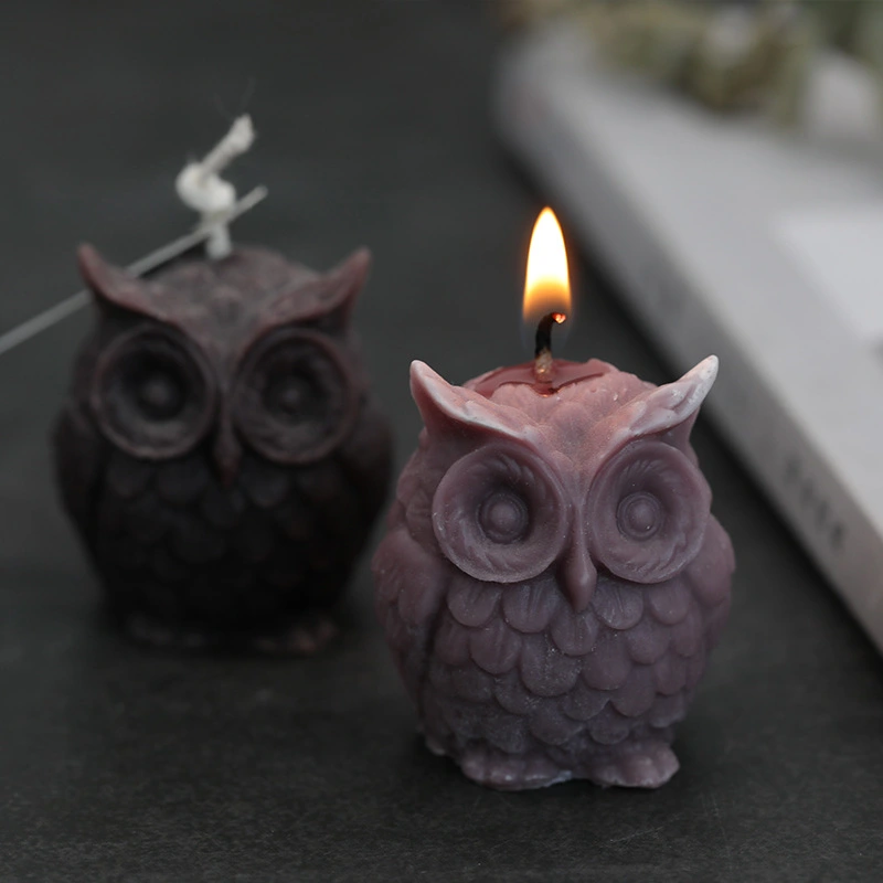 Owl Candle Mold Three-dimensional Cute