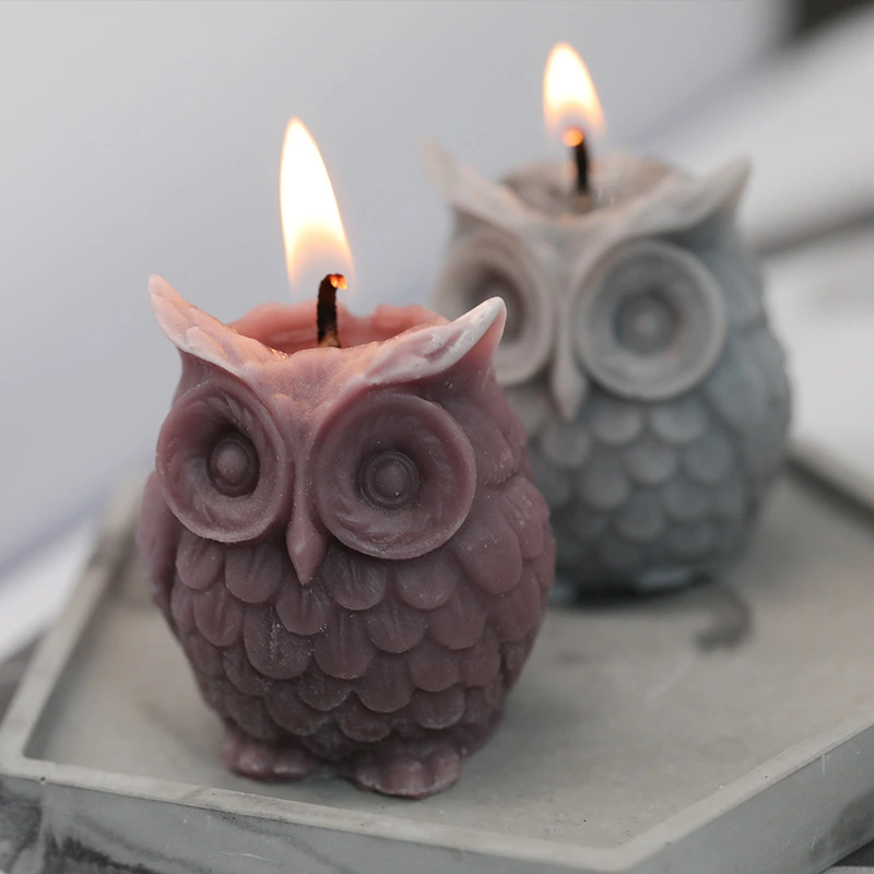 Owl Candle Mold Three-dimensional Cute