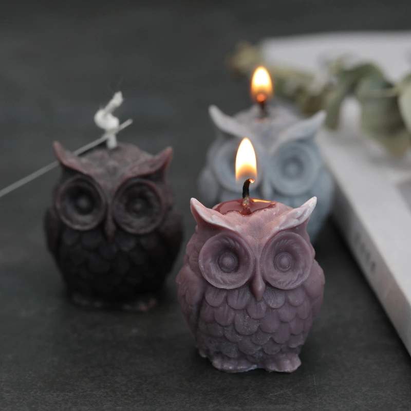 Owl Candle Mold Three-dimensional Cute