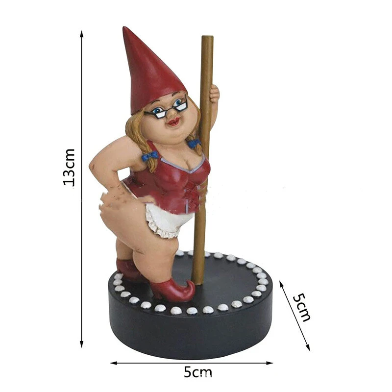 Resin Ornaments Garden Pole Dancer