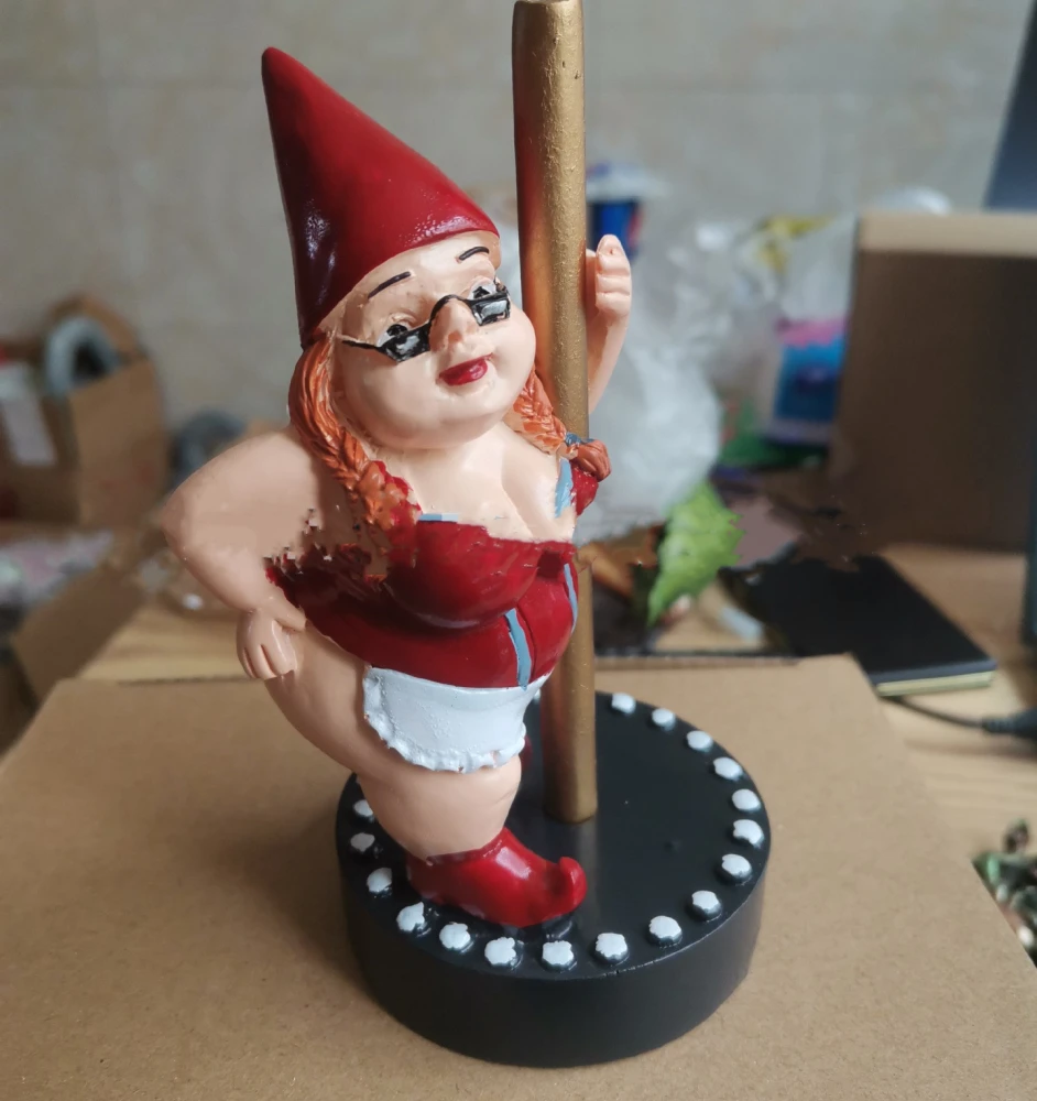 Resin Ornaments Garden Pole Dancer