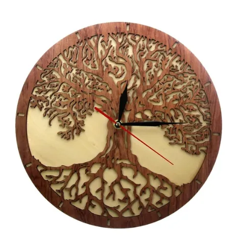 Tree Of Life Creative Wall Clock Sacred Magic Tree Wall Decoration Wall Clock