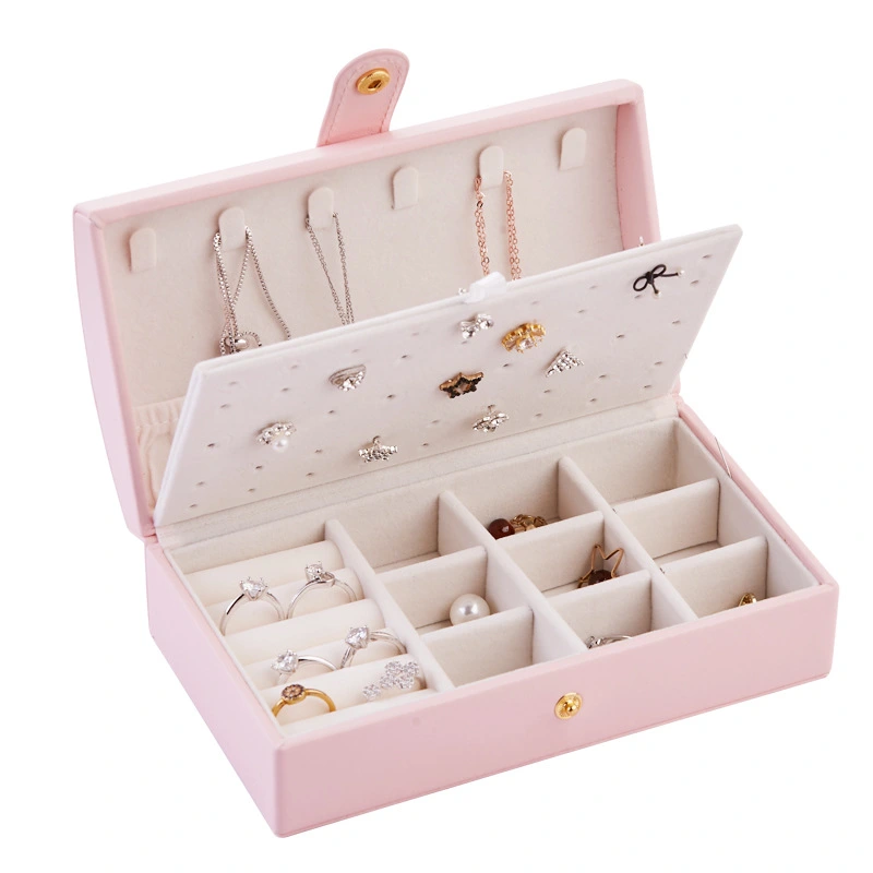 Earrings Necklace Ring Jewelry Box Earring Storage Box