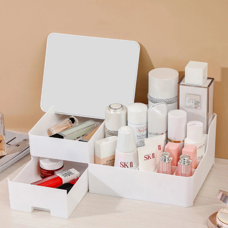 Dressing Table Organizes Mask Lipstick Makeup Brush Drawer Rack