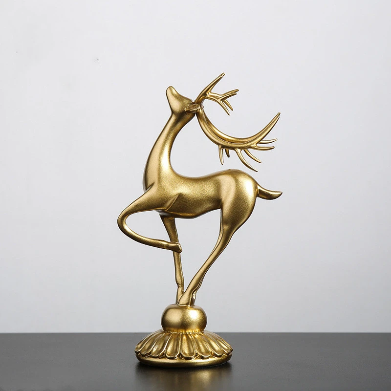 Nordic Modern Minimalist Deer Decoration Creative Light Luxury