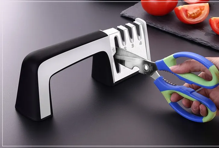Tungsten Steel Diamond Grit Multi-function Manual Sharpener