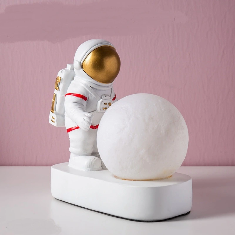 Creative Display Of Astronaut Spaceman Model Night Light