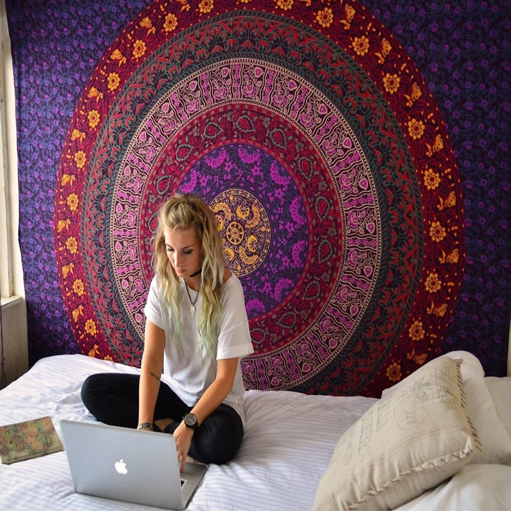 Digital Printing Beach Towel Bedroom Hanging Cloth