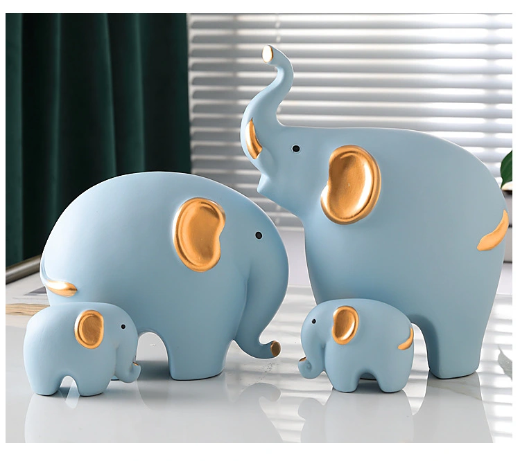 Elephant Decorations For A Family Of Four Wedding Products