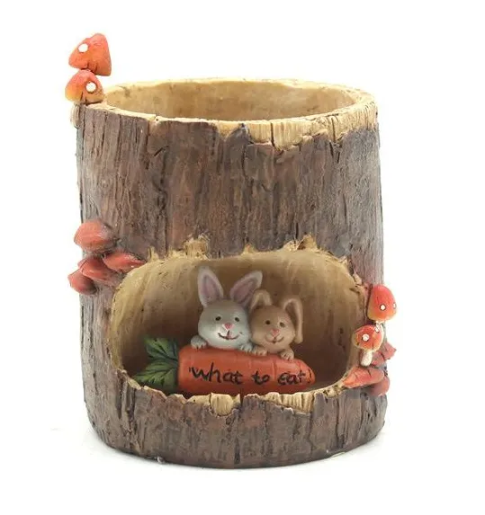 Idyllic Creative Cartoon Succulent Plant Pot