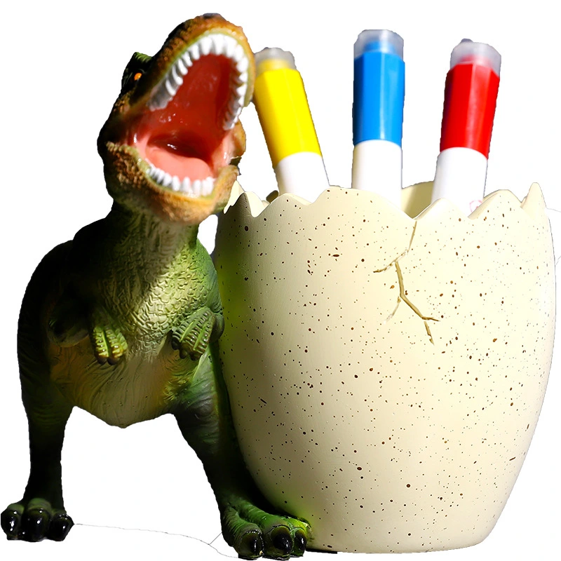 Creative Cartoon Dinosaur Pen Holder Storage Box