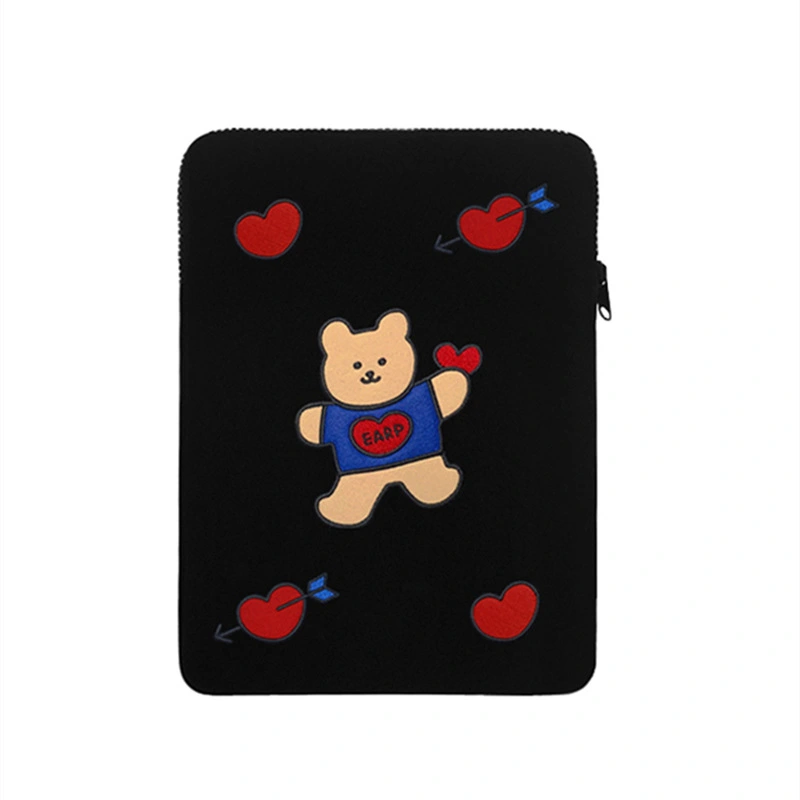 Compatible with Apple, Cute Cherry Bear 11 Inch Ipad Flat Liner Bag