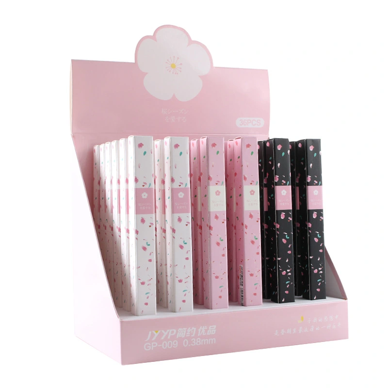 Beautiful Cherry Blossom Gel Pen Gift Set Business Signature Pen