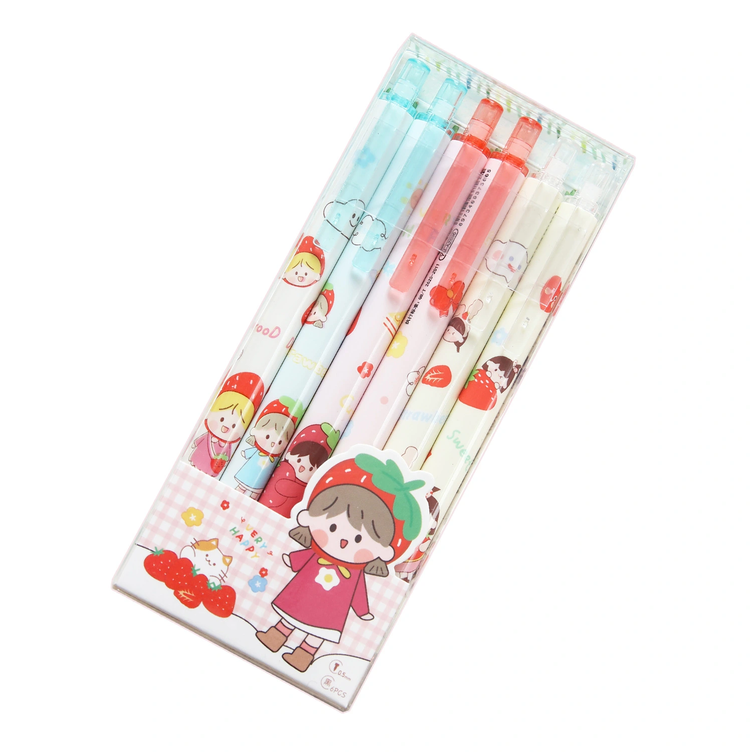 Gel Pens Cartoon Cute Bear 0.5mm Balck Ink Gel Pen Signing Pen