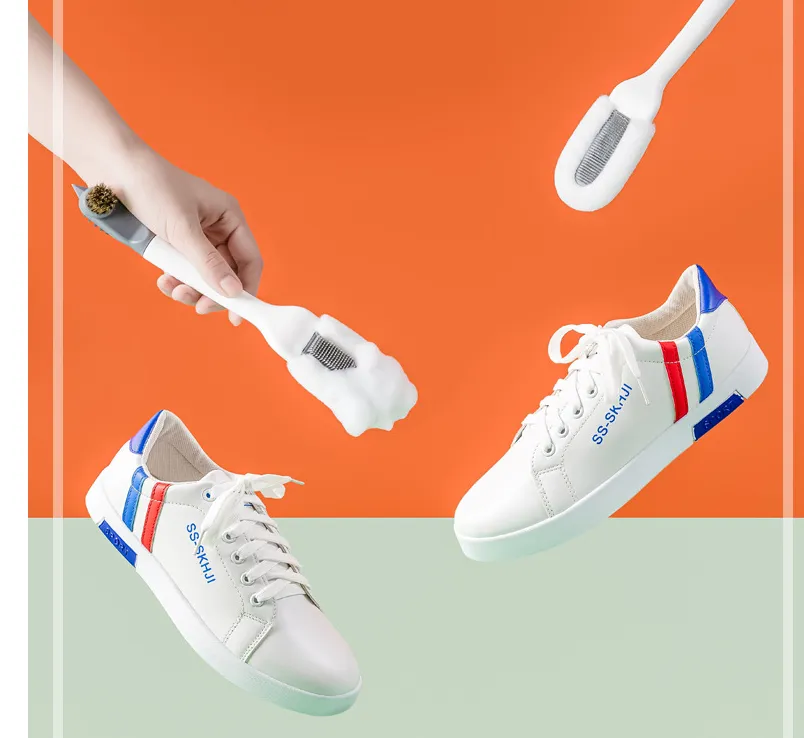 Multifunctional Soft-bristled Shoe Brush Does Not Hurt Shoes