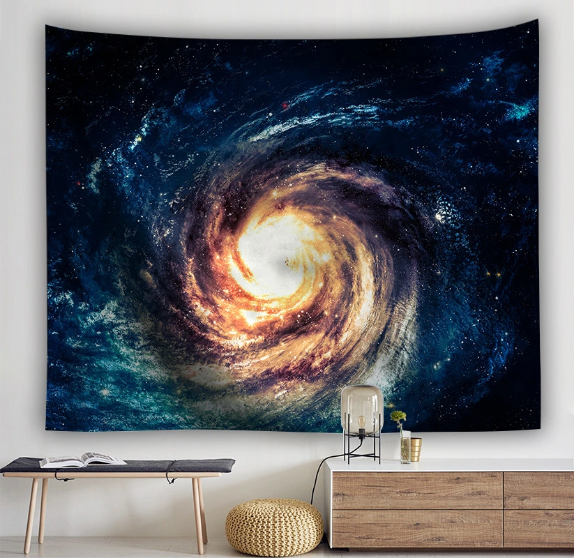 Fantasy Universe Planet Galaxy Constellation Room Mural Decoration Background Cloth