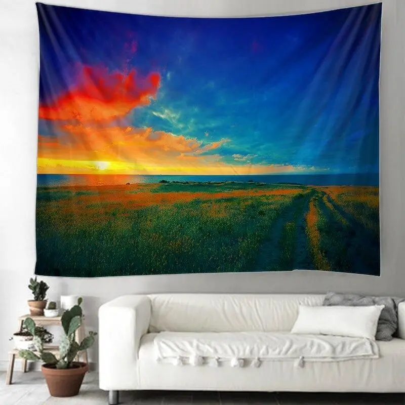 Oceanline View Tapestry