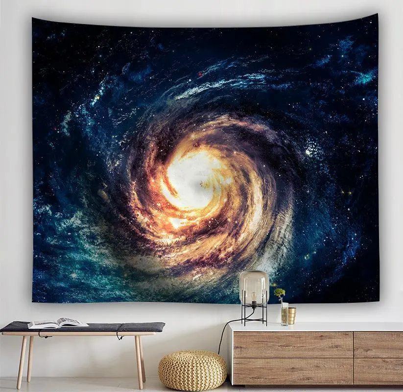 Celestial Wormhole Tapestry Background Cloth Hanging Cloth