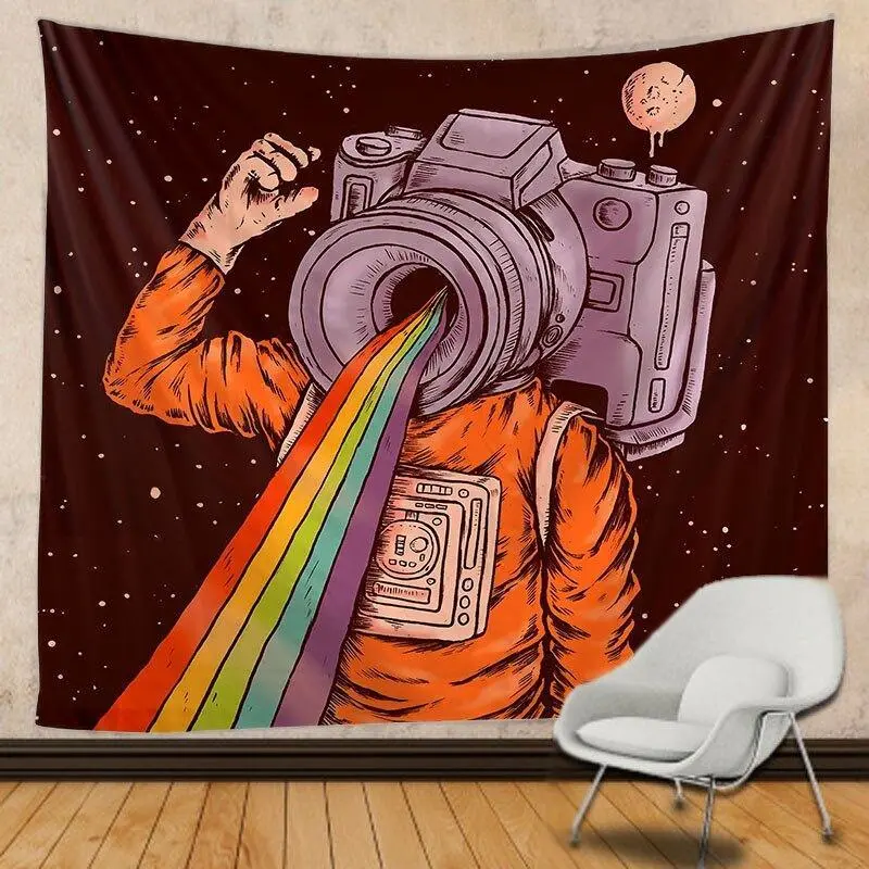 Astronaut Camera Tapestry