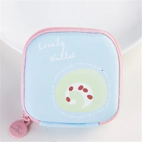 Headphone Storage Bag Data Cable Storage Bag Cartoon Fruit Pattern