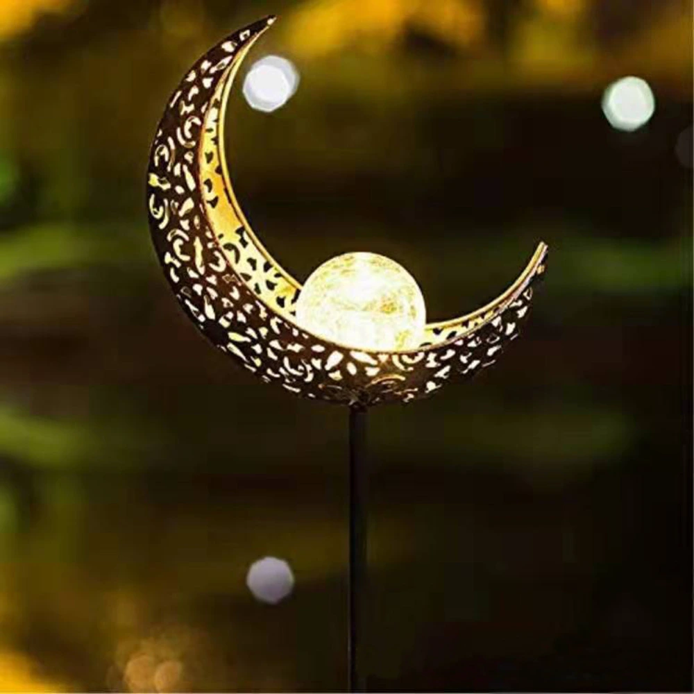LED Solar Flame Metal Decorative Light