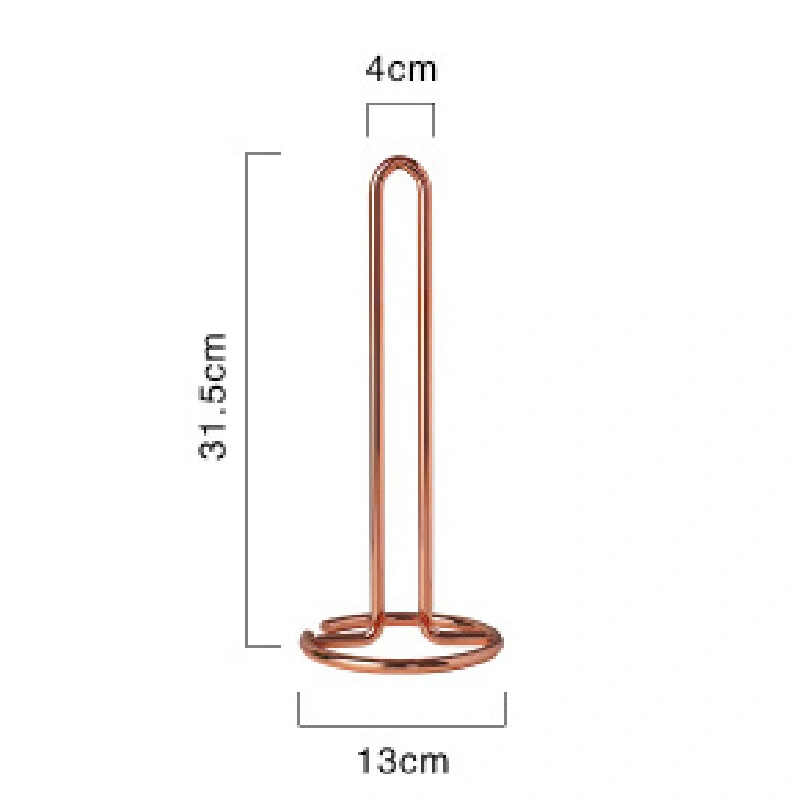 Nordic Style Stainless Steel Rose Gold Towel Storage Rack Tissue Holder Home Storage Organizer For Toilet Roll Paper Bathroom