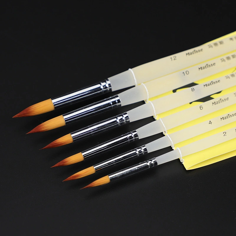 Set Of Six Hook Line Watercolor Pens