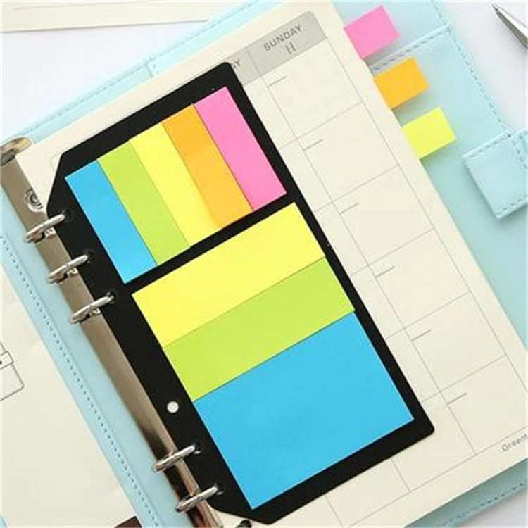 Loose-leaf Post-it Notes, Creative N Times Stickers, Fluorescent Paper Classification Index Stickers