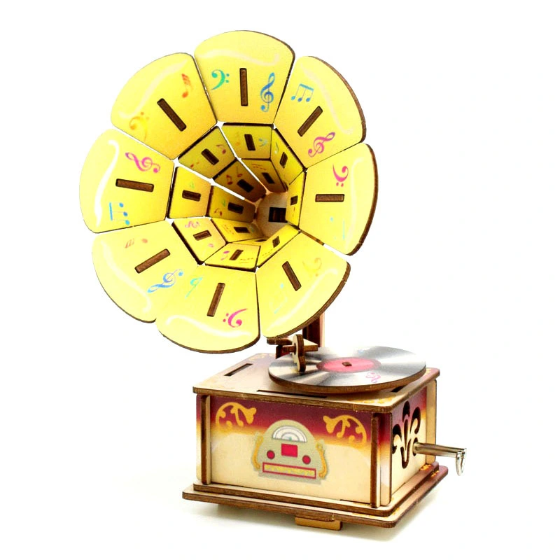 Retro Gramophone Music Box