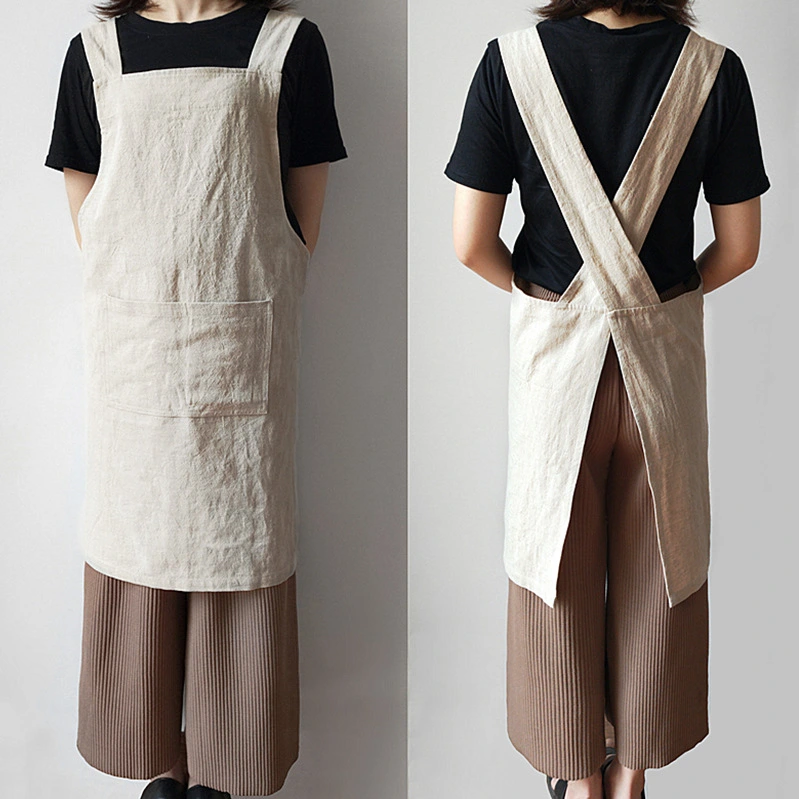 Cotton And Linen Aprons For Men And Women